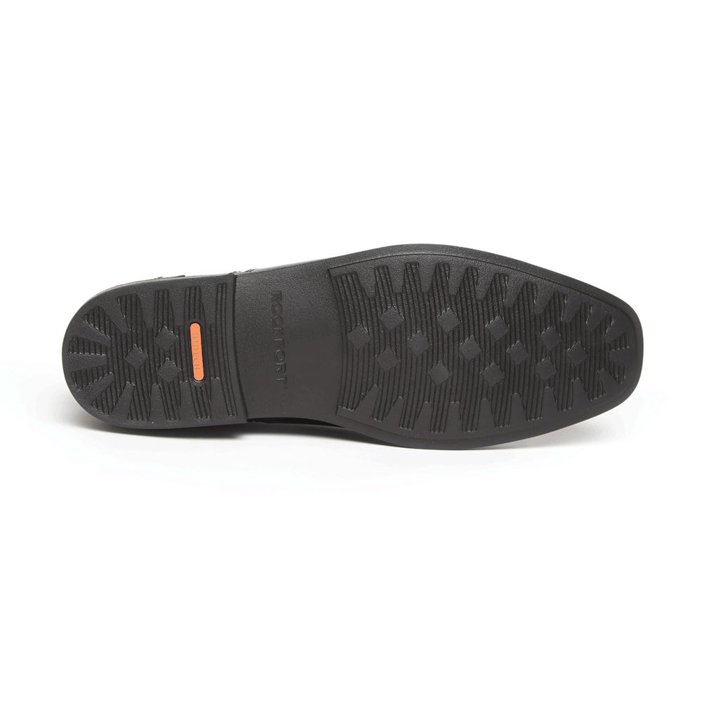 Sapato Vela Rockport Homem Pretas - Slayter Bike Shoe - 37450GHZM